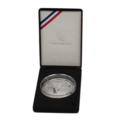 2019 Apollo 11 50th Anniversary 5oz Silver Proof Coin - Gem Proof in OGP w/ COA