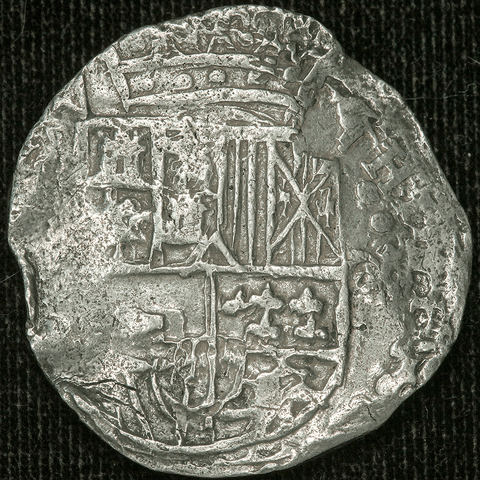 Atocha Shipwreck Bolivia Silver 8 Reales Potosi Philip III Grade 1 Treasure Coin With COA