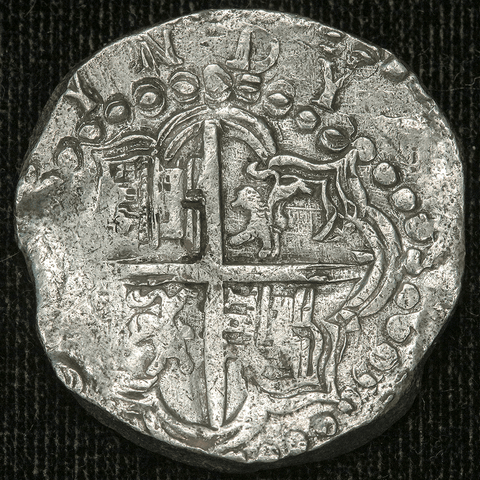 Atocha Shipwreck Bolivia Silver 8 Reales Potosi Philip III Grade 2 Treasure Coin With COA