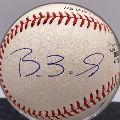 Barry Bonds (Pirates/Giants) Home Run King Autographed ONL Baseball