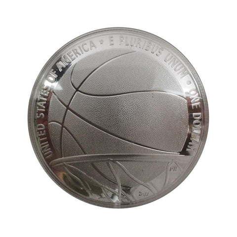 2020 Basketball Hall of Fame Commemorative Silver Dollar - Gem Proof in OGP w/ COA