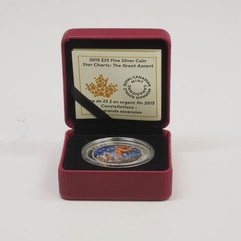 2015 $25 Canadian Proof Coin "Star Charts: The Great Ascent" - Gem Proof in OGP