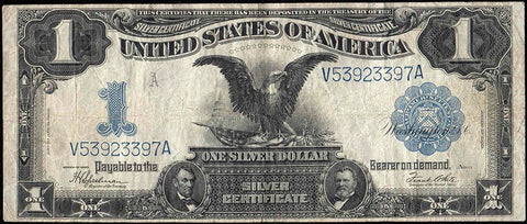 1899 "Black Eagle" $1 Silver Certificates