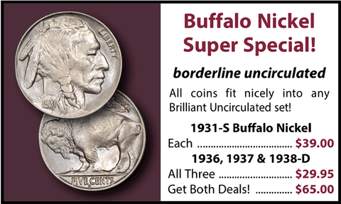 Buffalo Nickel Super Special ~ Borderline Uncirculated