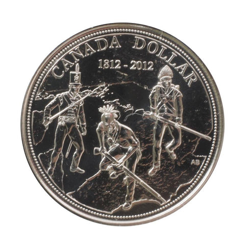 2012 Canadian Brilliant Uncirculated Silver Dollar - PQBU in OGP w/ COA