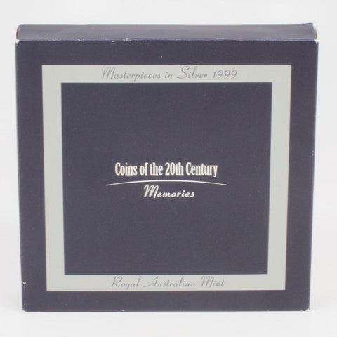 1999 Masterpieces in Silver Coins of the 20th Century - RAM - Gem Proof in OGP