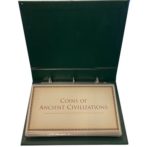 10 Different Coins of Ancient Civilizations in Presentation Album