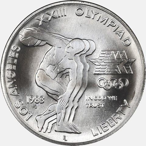 Random 1983 to 2013 Commemorative Silver Dollars in Original Plastic Capsule