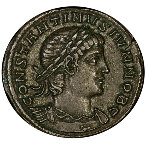 Roman Imperial, Constantine II AE Follis 330-335 AD, Extremely Fine