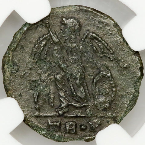 Roman Imperial, Constantinopolis Commemorative AE 3/4, 330-340 AD, NGC Fine
