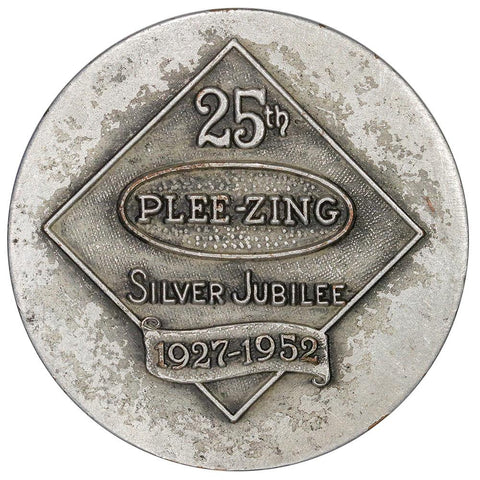 1952 Dannemiller Coffee Plee-zing Silver Jubilee White Metal Token