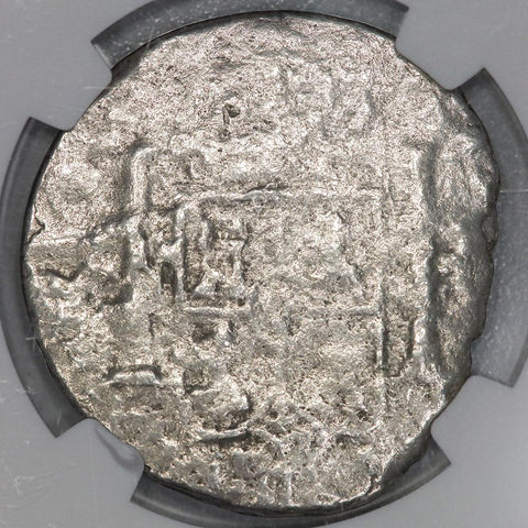 Mexico Silver 8 Reales El Cazador Shipwreck KM.106.2 - NGC Genuine
