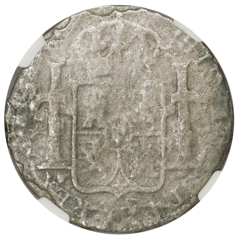1783-FF Mexico Silver 8 Reales El Cazador Shipwreck KM.106.2 - NGC Genuine