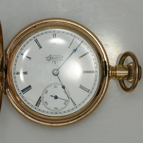 1894 Elgin Gold Filled Pocket Watch (Great Case) - 7 Jewel, Model 2, Grade 117