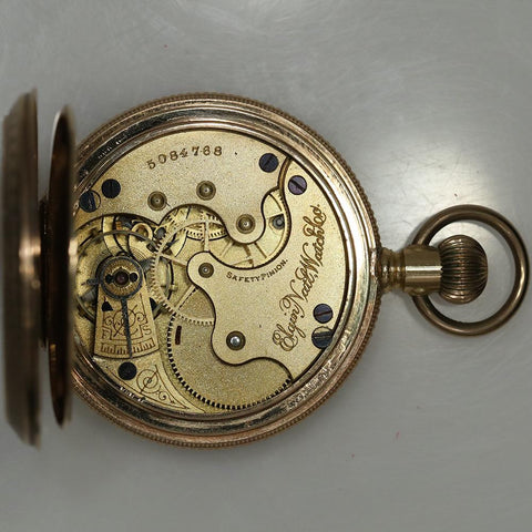 1894 Elgin Gold Filled Pocket Watch (Great Case) - 7 Jewel, Model 2, Grade 117