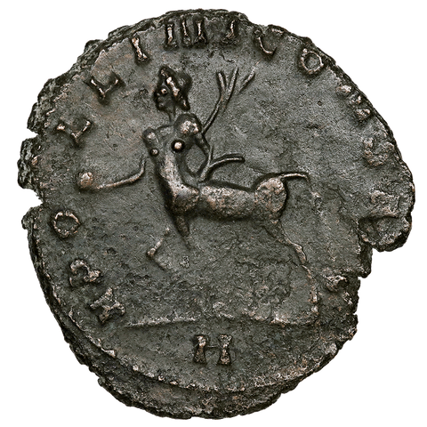Roman Empire, Gallienus, AE Antoninianus, 260-268 AD, Fine