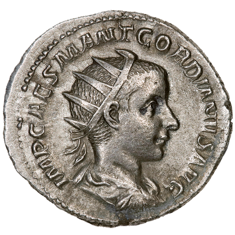 Roman Empire, Gordian III, AR Antoninianus, 240 AD, Extremely Fine