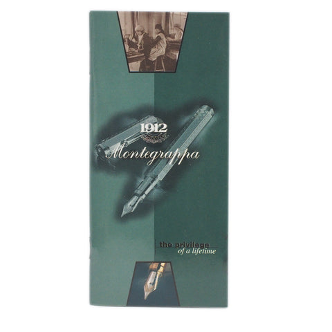 Vintage Montegrappa Sterling 1912 Limited Edition Rollerball