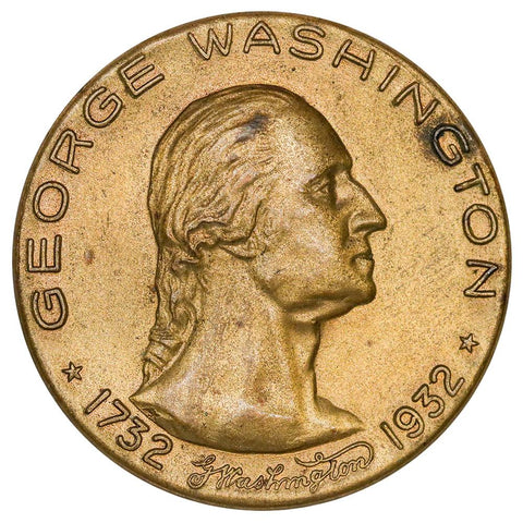 1932 George Washington Bronze Medal B-914 - Virginia's Greatest Son