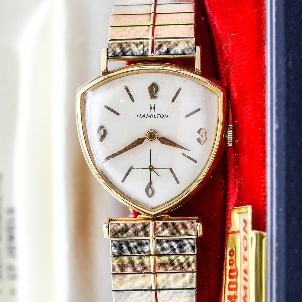 Hamilton Thor Hamilton Asymmetric Thor II Cal. 686 Wrist Watch - 17 Jewel, Gold Fill