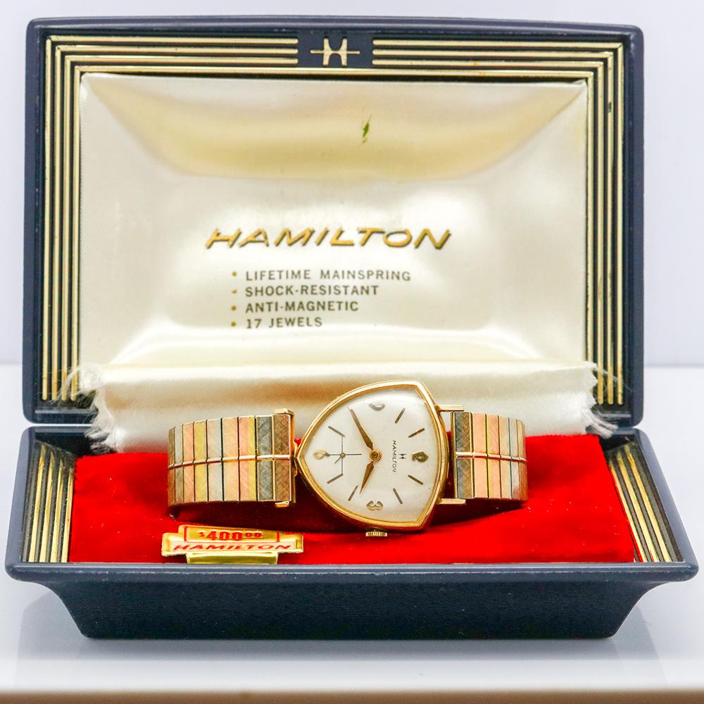 Hamilton Thor Hamilton Asymmetric Thor II Cal. 686 Wrist Watch - 17 Jewel, Gold Fill