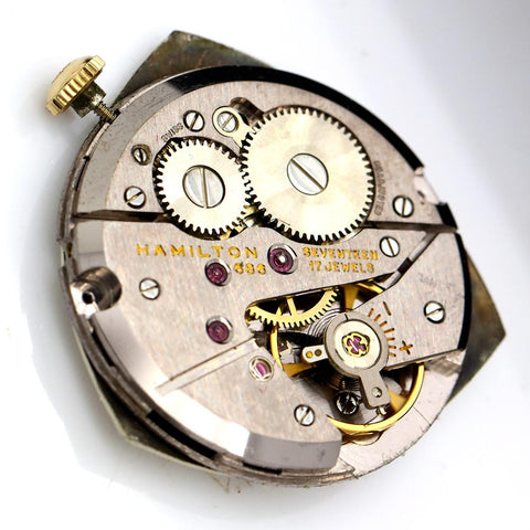 Hamilton Asymmetric Thor II Cal. 686 Wrist Watch - 17 Jewel, Gold Filled, Very Scarce