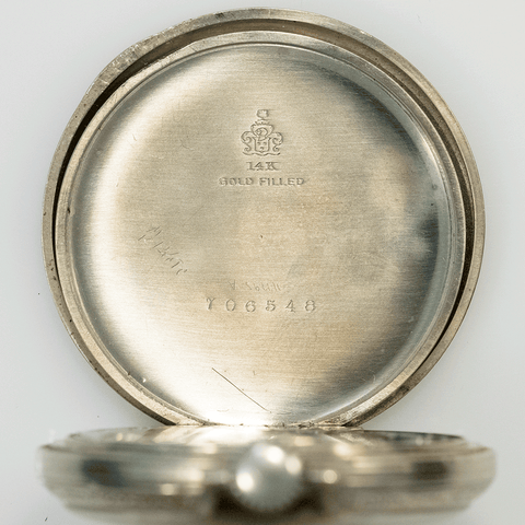 1924 Hamilton Gold Filled Pocket Watch - 17 Jewel, Model 2, Grade 912, Size 12s