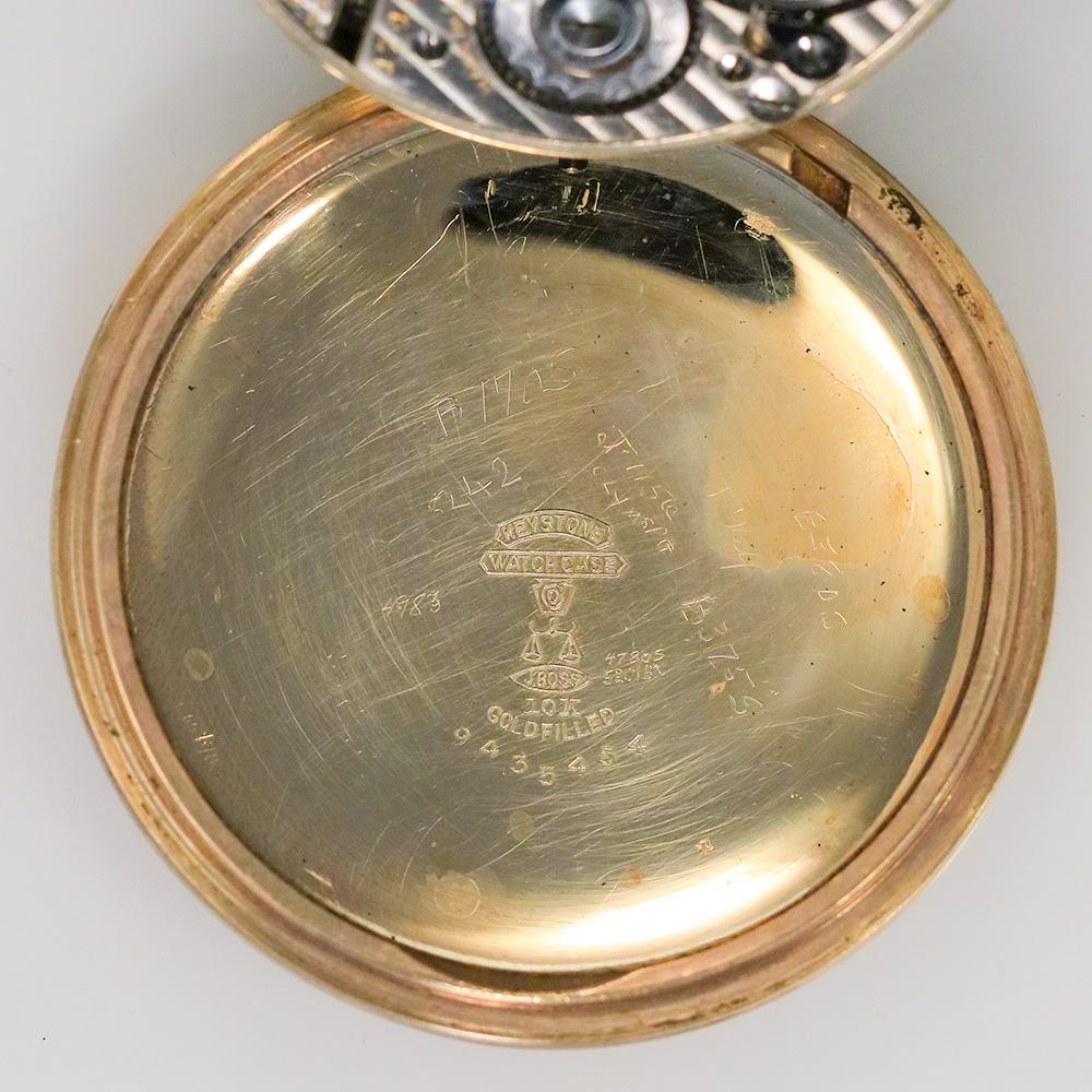 1924 Hamilton 10k GF Pocket Watch - 21 Jewel, Grade 992, Railroad Grad