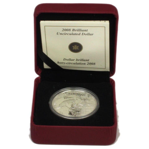 2008 $1 Quebec City 400th Anniversary Silver Coin - PQBU in OGP