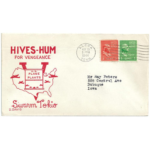 May 13, 1944 Hives-Hum For Vengeance Patriotic Cover