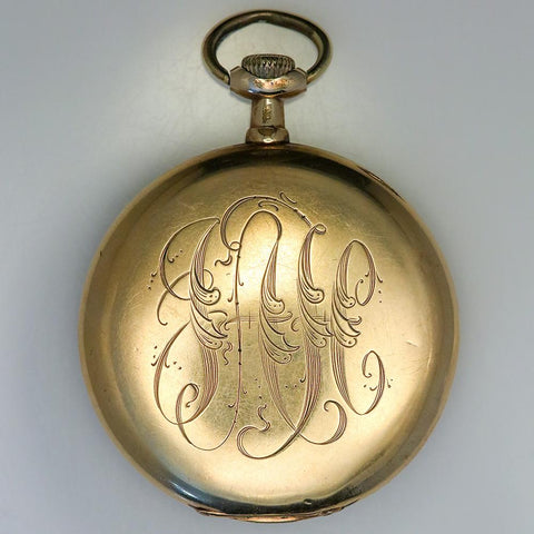 1915 E. Howard Series VII Gold Filled Pocket Watch - 17 Jewel, Size 12s, Strong Runner