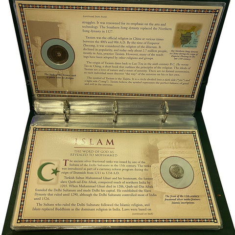 10 Different Coins of Ancient Civilizations in Presentation Album