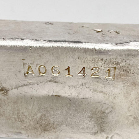 Johnson Matthey Canada 100 oz .999 Silver Bar w/ Serial Number