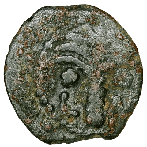 Roman Provincial, Judaea, Marcus Ambibulus AE Prutah, 9-12 AD, Fine/VF
