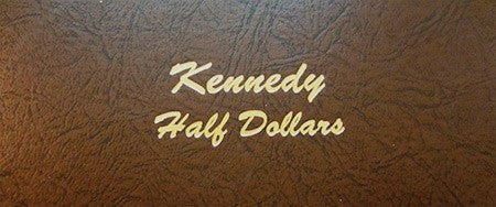1964 to 2013 Kennedy Set BU & Proof In Deluxe Bookshelf Dansco Album