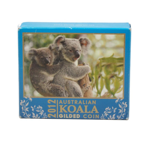 2012 Australian Koala Gilded Coin - Gem Proof in OGP