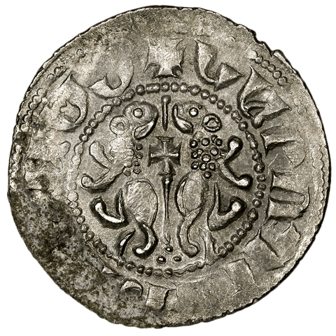 Middle Ages - Armenian Kingdom of Cilicia Levon I (1198-1219) AR Tram ~ Extremely Fine