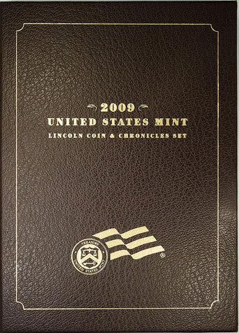 2009 Lincoln Coin & Chronicles Set in Original Box with COA
