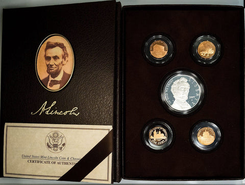 2009 Lincoln Coin & Chronicles Set in Original Box with COA