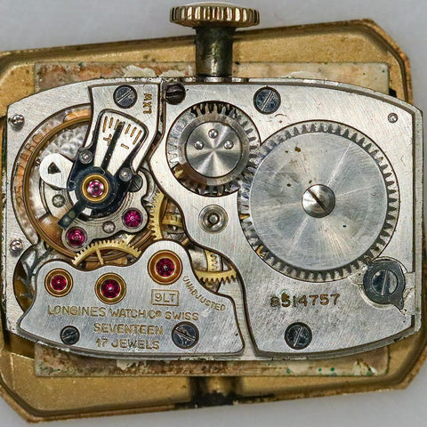 1952 Longines Advocate 9LT (25.17ABC) 14K Gold Watch
