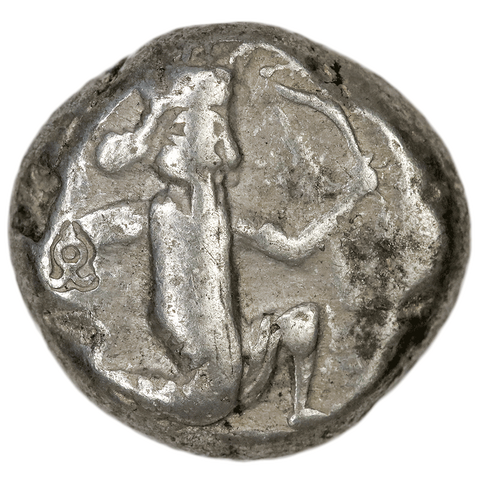 Ancient Greek - Lydia, Under Persian Rule, AR Siglos, c. 450-350 BC, Fine