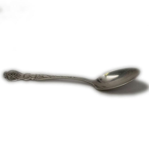 Free & Accepted Masons Sterling Souvenir Spoon