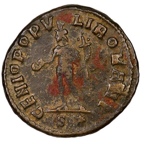 Roman Imperial, Maximianus Herculius AE Follis, Rome, 286-305 AD, Very Fine
