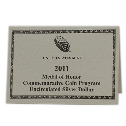 2011 Medal of Honor Commemorative Dollar - PQBU in OGP w/ CoA