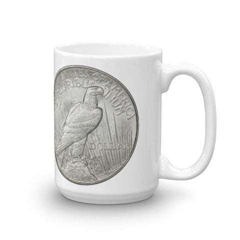 1921 Peace Dollar Pour-Over Coffee Mug