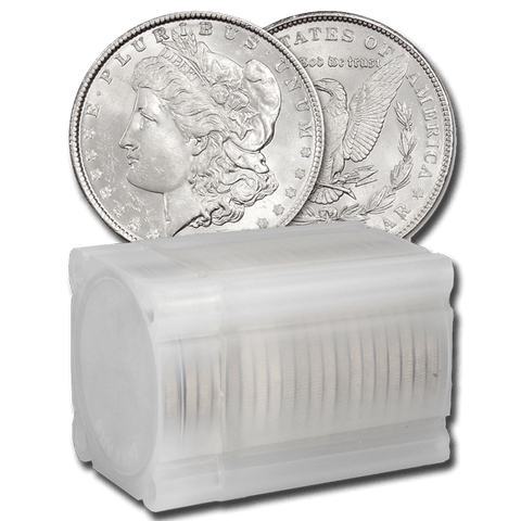 20-Coin Rolls of 1921 Morgan Dollars on Special