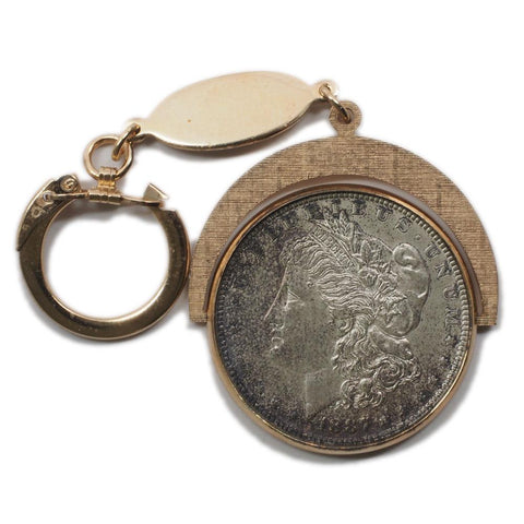 Morgan Silver Dollar Keychain