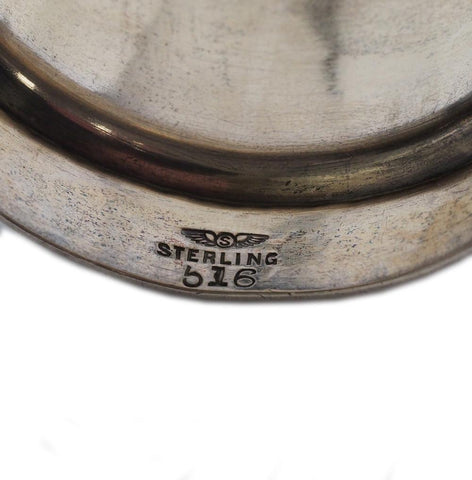 Shiebler Sterling Silver Oak Leaf Napkin Ring