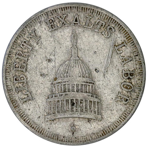 1899 Annapolis Junction MD, National Junior Republic $1 Aluminum Trade Token
