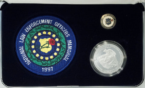 1997 National Law Enforcement Officers Coin, Insignia, & Pin Commemorative Set